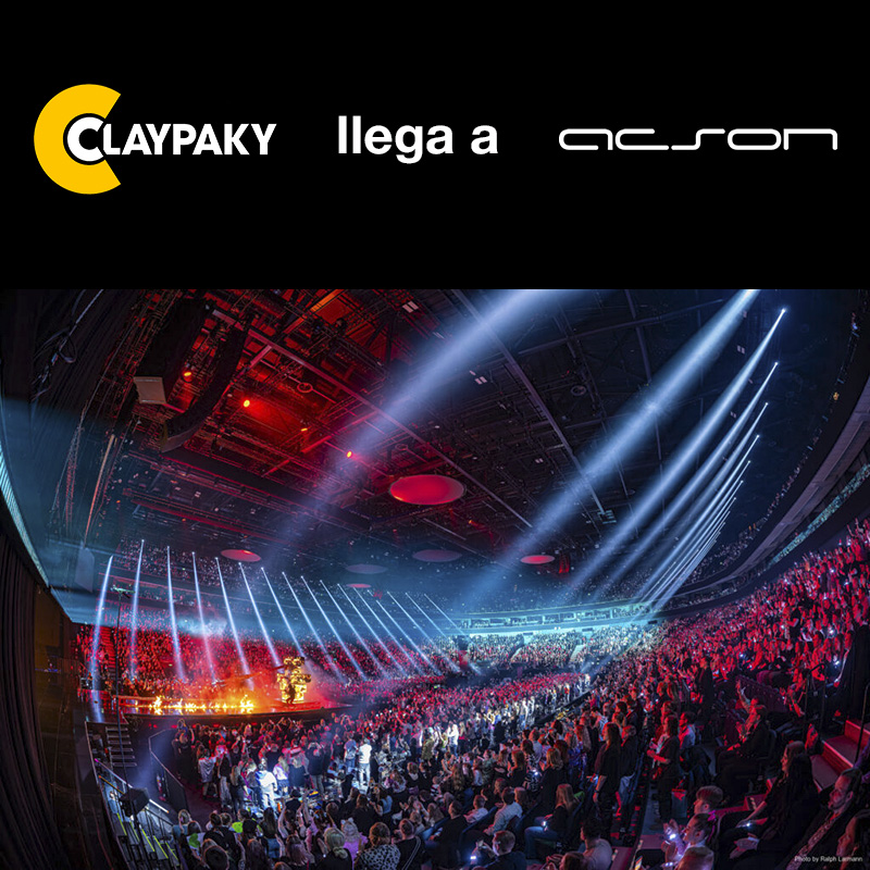 Claypaky llega a Acson 1 ClayPaky llega